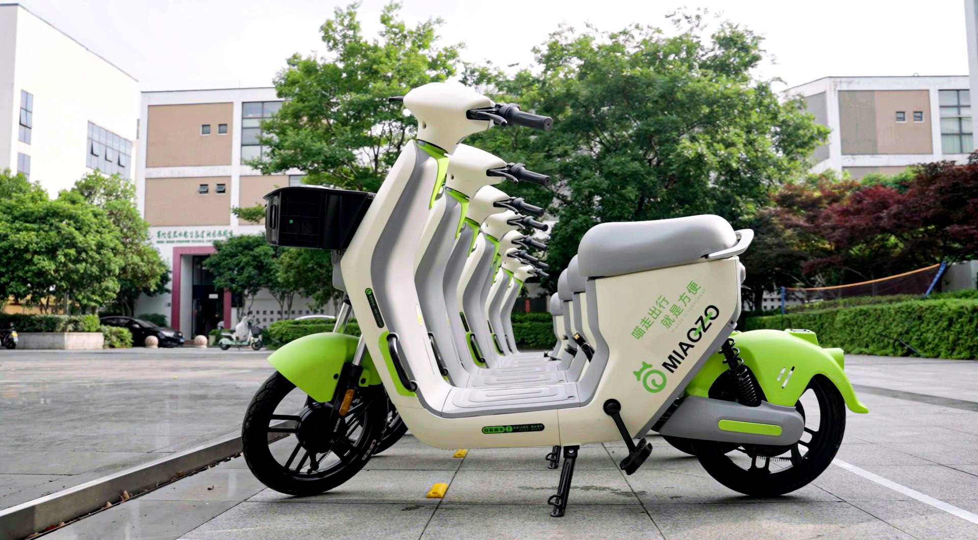 共享電動車是城市交通的一部分 共享電動車是城市交通的一部分